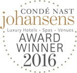 2016 - Condé Nast Johansens: Vencedores dos Prêmios por Excelência das Américas
