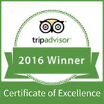 2015 - TripAdvisor: Zertifikat für Excellence