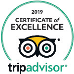 2019 - TripAdvisor: Certificate of Excellence